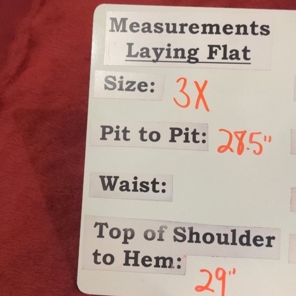 Kinesis Rumba Red Faux Fur Zipper Side Pullover Sweater size 3X - Picture 8 of 8